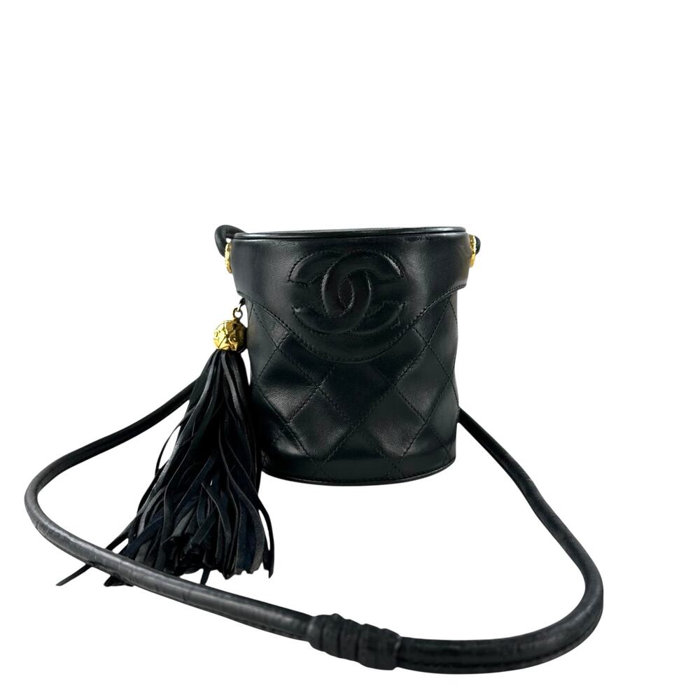 Chanel Rhodium Matelasse Shoulder Bag